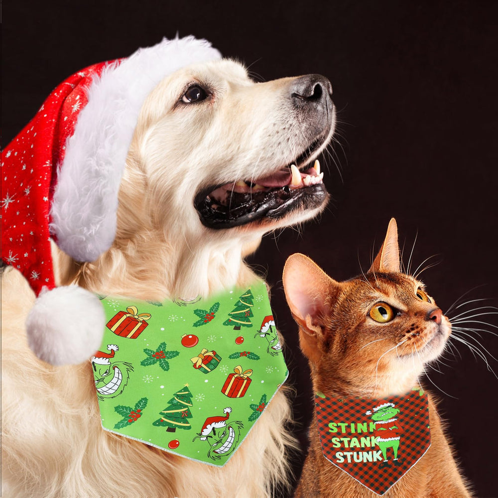 CLMGGRX holiday photo prop bandana ideal for cute pet portraits