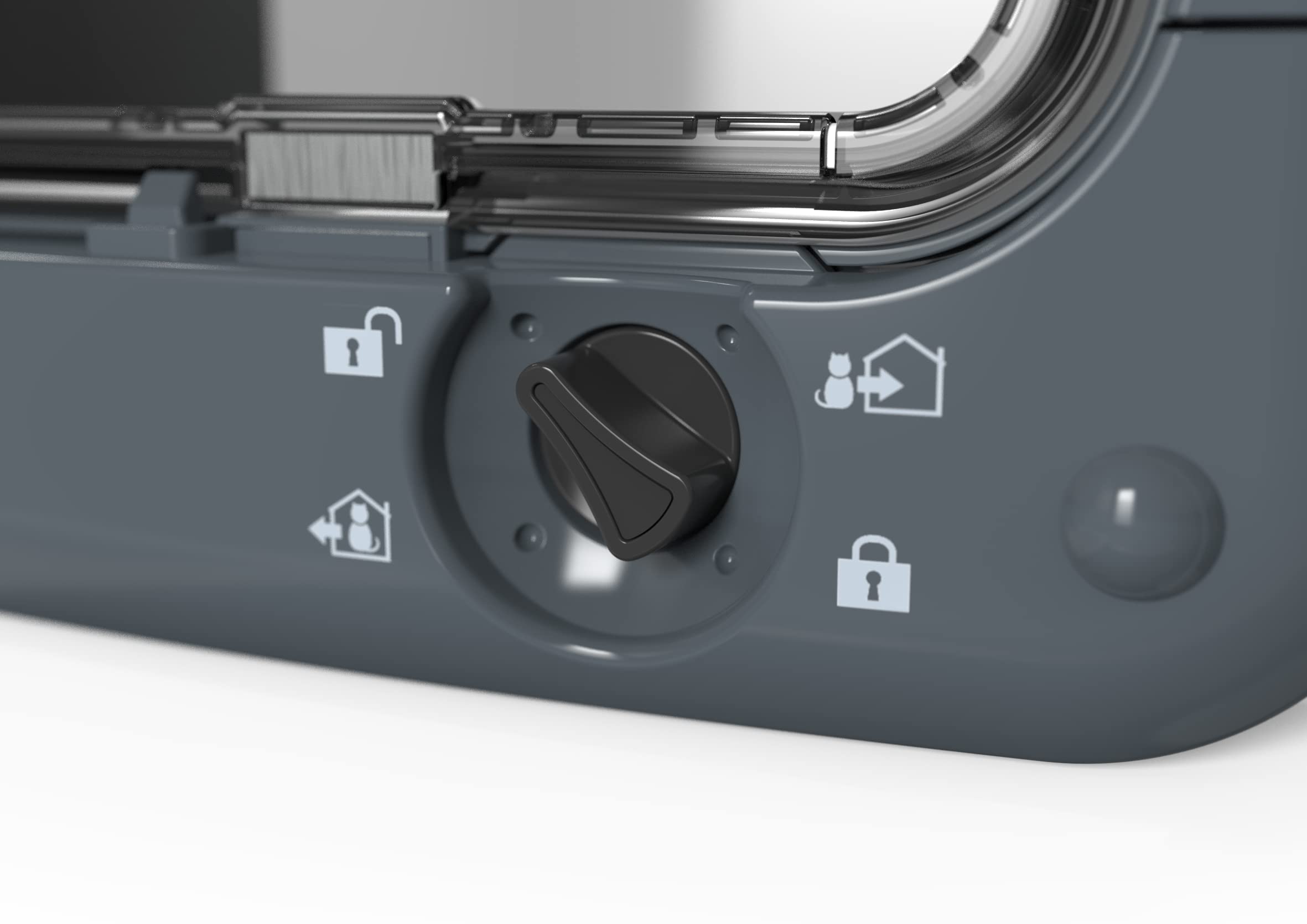 Closer Pets cat flap installation guide demonstrates simple fitting steps