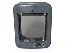 Closer Pets microchip cat flap inside view shows clean, quiet operation