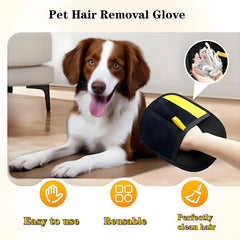 CLPCLP pet hair comb included for precise grooming after glove use.
