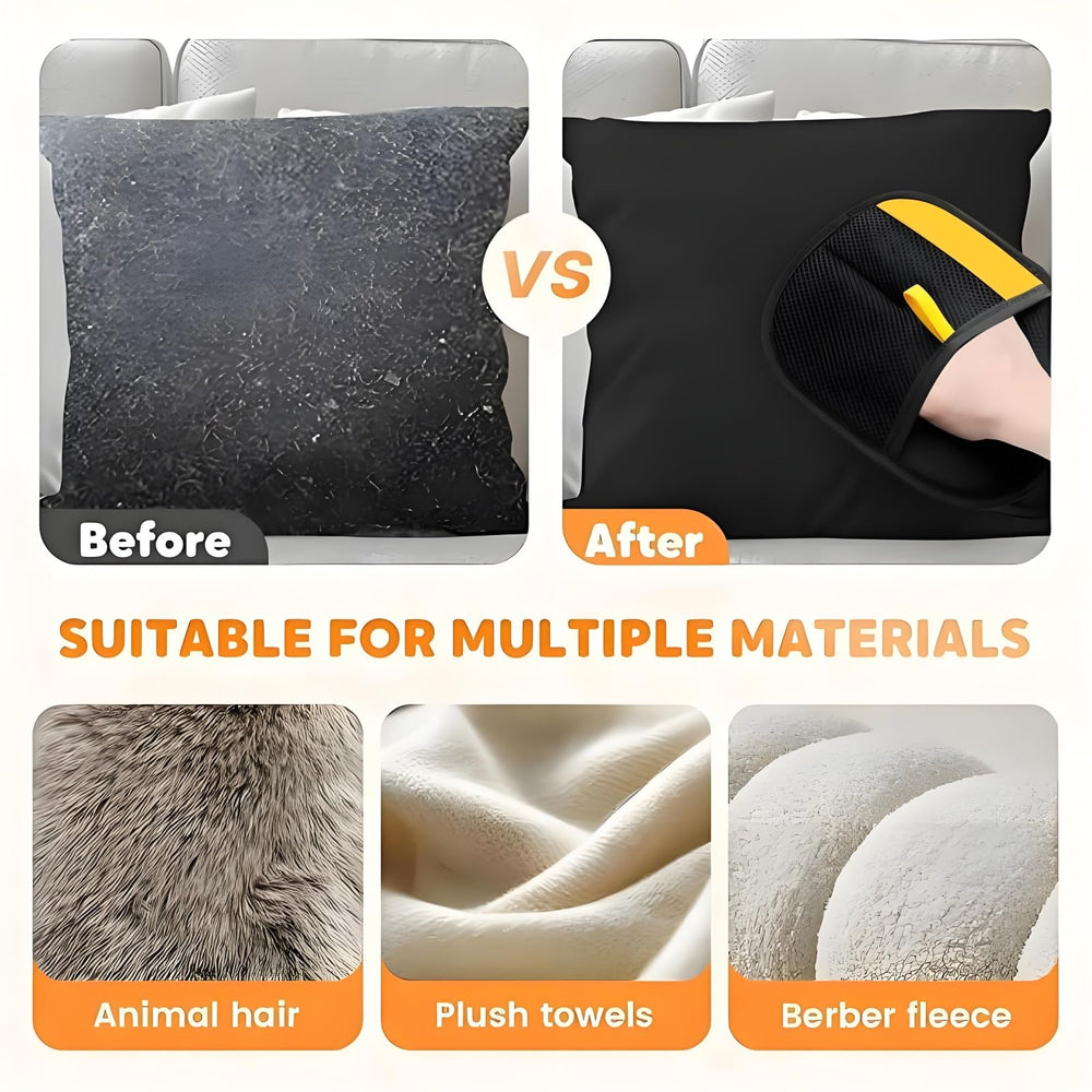 CLPCLP upgraded glove design with grip improves speed of fur removal.