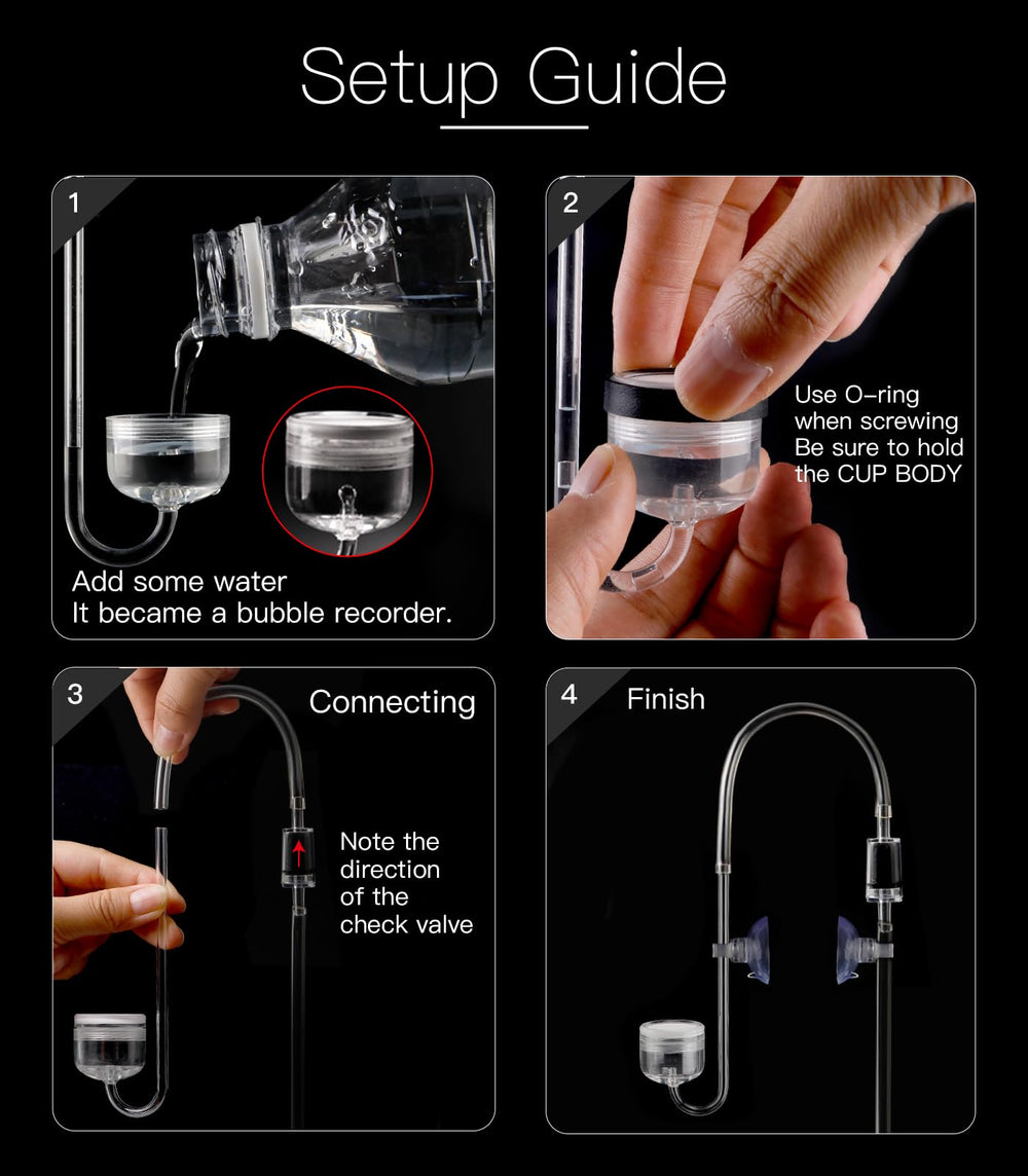 Clscea acrylic diffuser bubble cup displaying bubble recording function