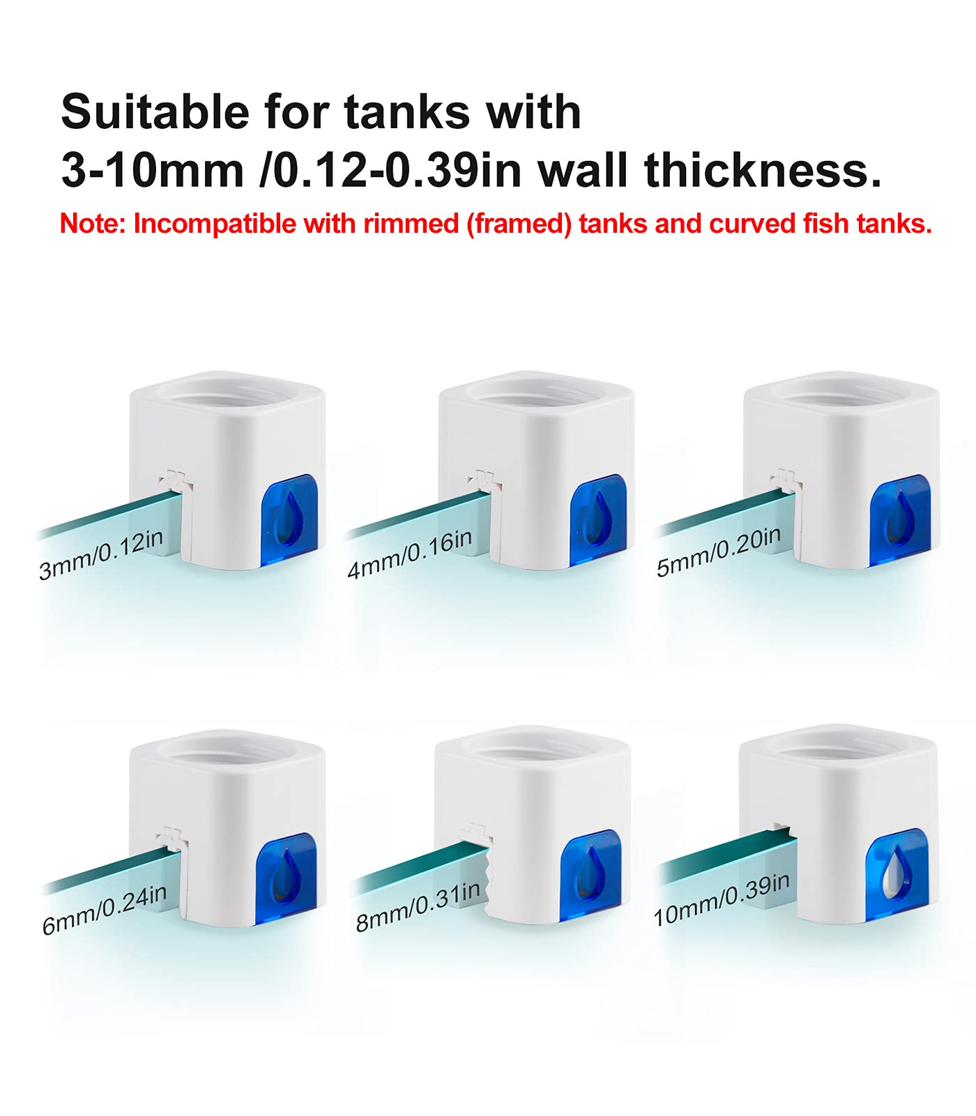 Clscea Auto Top Off Screw-free design preserves tank integrity