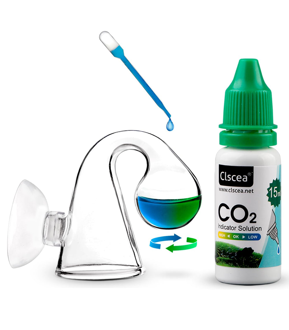Clscea CO2 drop checker setup demo helps new tank owners learn placement.