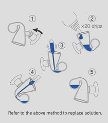 Clscea CO2 drop checker suction cup helps secure monitoring in any tank setup.