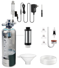 Clscea 1L CO2 generator tank for small desktop aquariums enhances plant growth potential.
