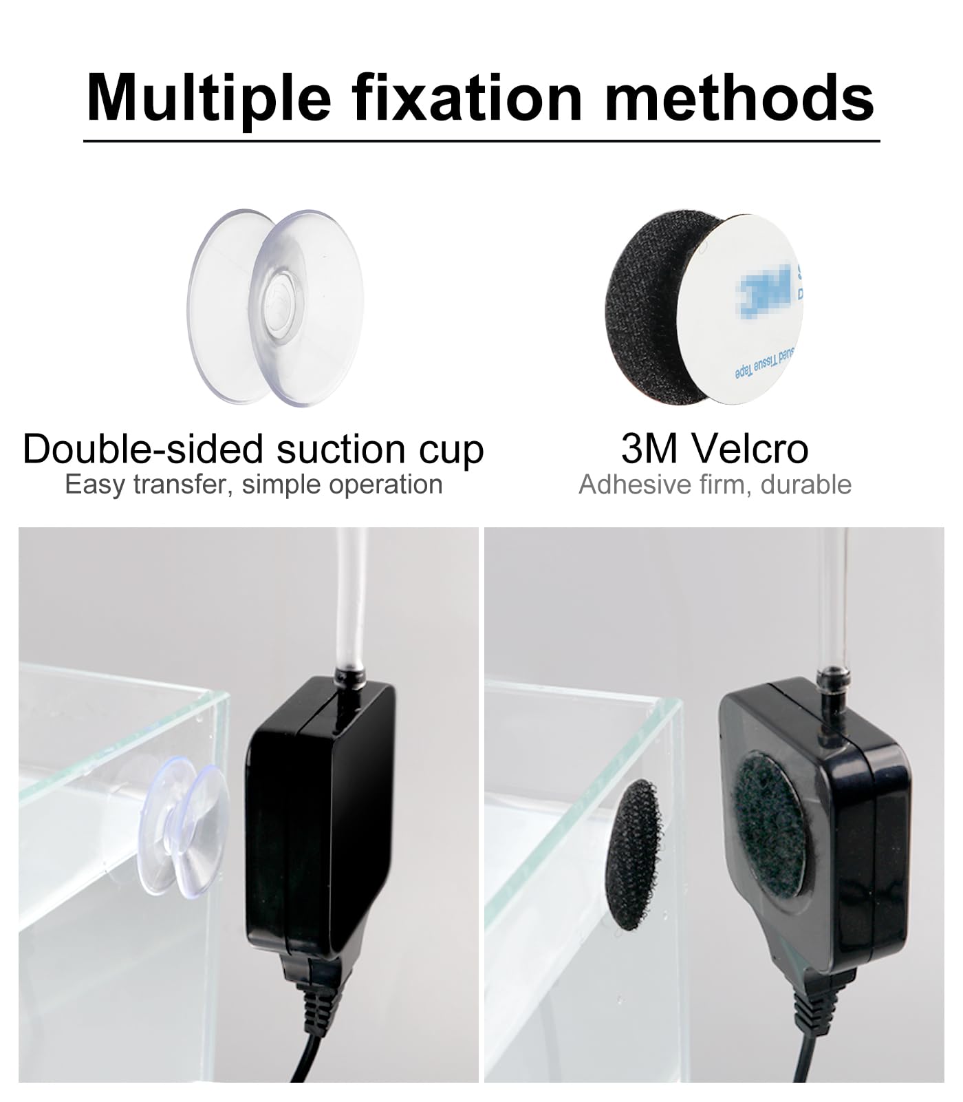 Clscea 1.5W mini air aerator delivers efficient power for small tanks.