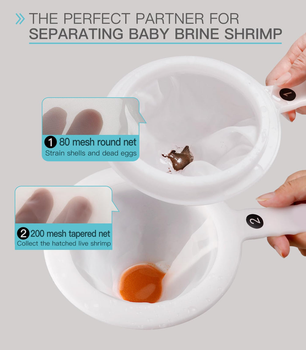 Clscea brine shrimp hatchery kit with full seven-piece setup.