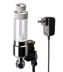 Clscea CO2 bubble counter with screw connection delivers precise flow for planted tanks.