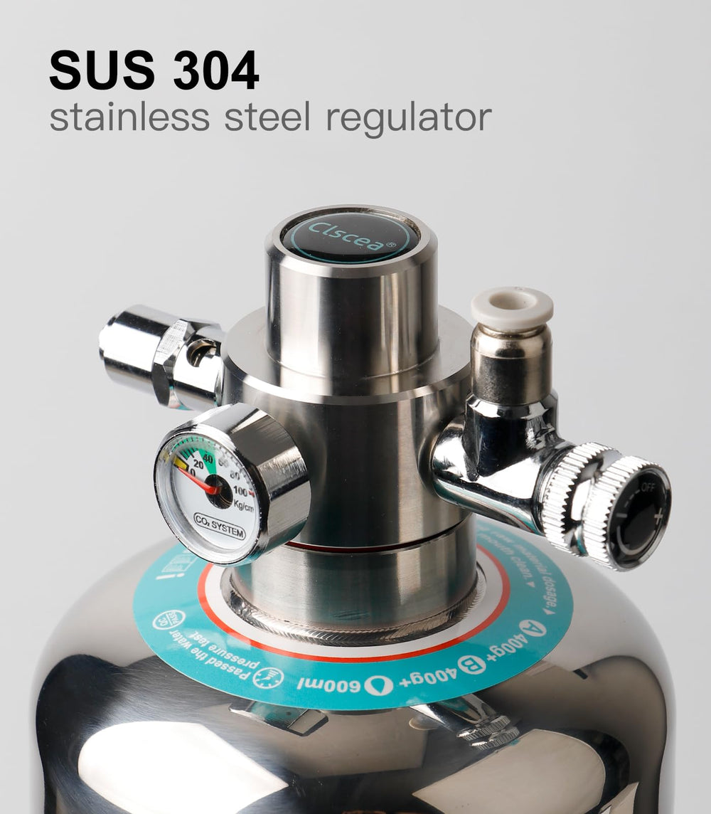 Clscea G700S bubble counter helps monitor CO2 without guesswork during setup.