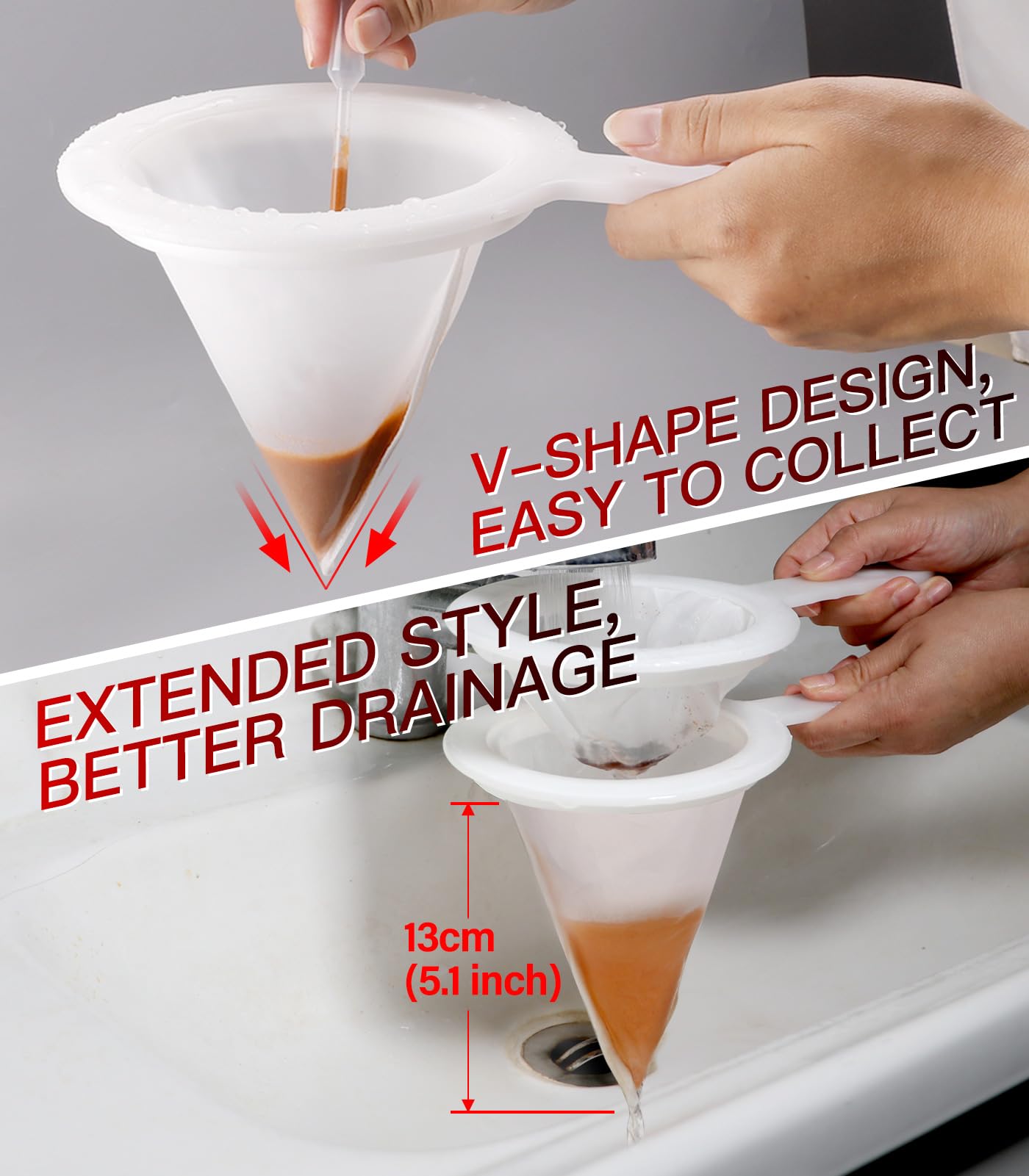 Clscea straw for shrimp transfer enables easy, gentle movement.