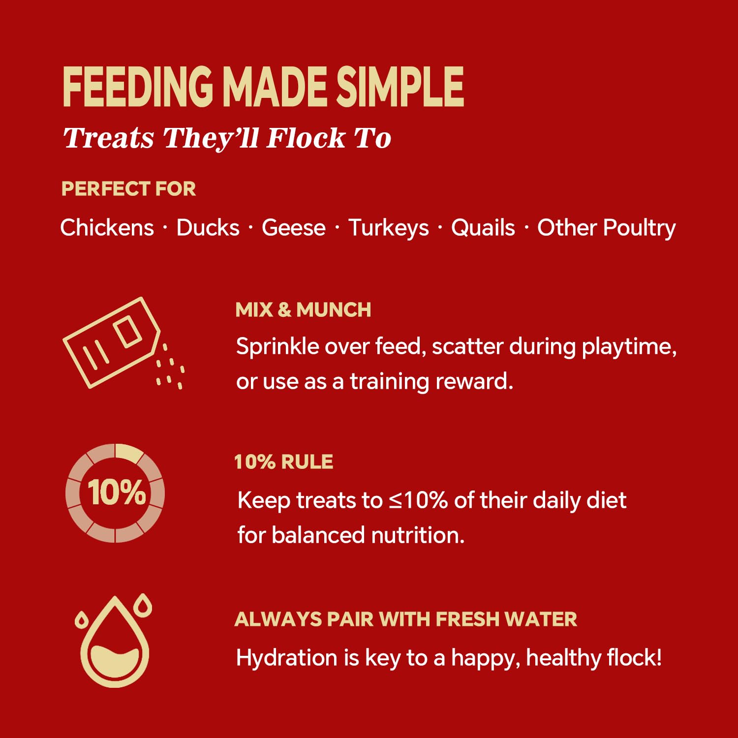 Cluck Chirp immune-support BSFL closeup, essential fats for digestion and vitality.