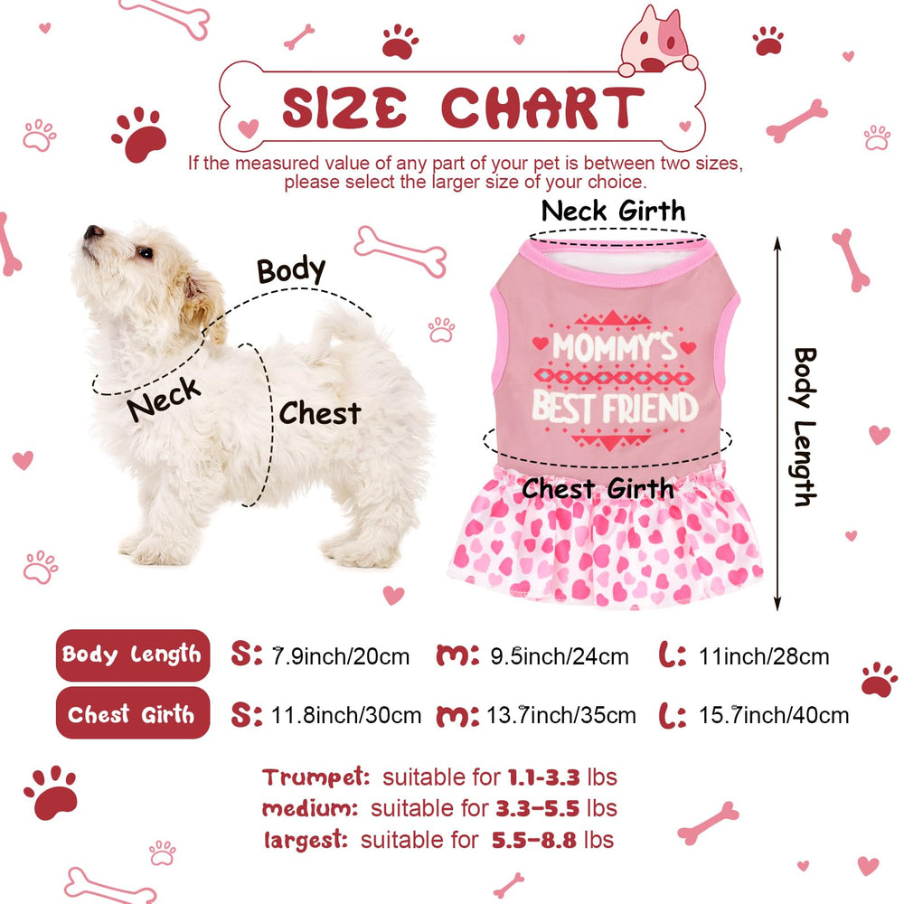 Clysee dog dress with polka dots for playful outings.