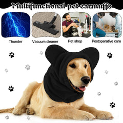 Clysee dog hat hoodie demonstrates cozy fleece and cute beanie look.