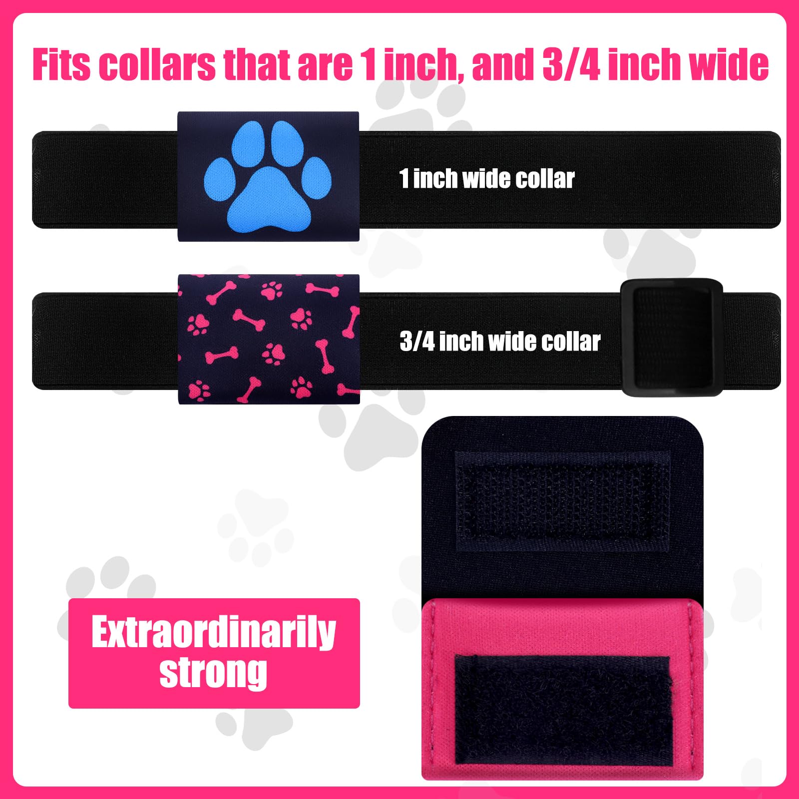 Clysee silencer size 2 x 4.5 inches sits snugly for secure tags