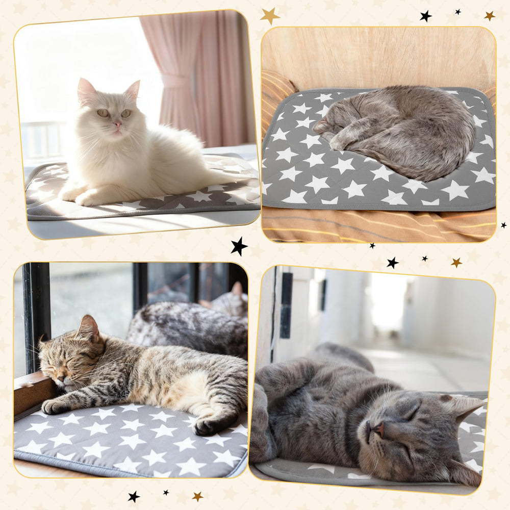 Clysee non-slip bottom pet pad stays in place on floors