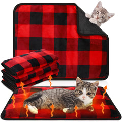 Clysee self-warming cat bed pack front view shows cozy warmth option for pets