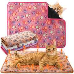 Clysee self-warming pad 4-pack packaging for versatile home and travel comfort