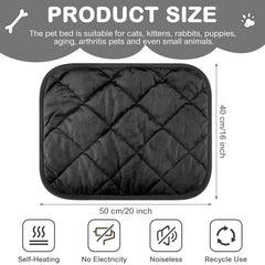 Clysee self-warming-pet-pad soft fluff delivers gentle warmth for snuggling.