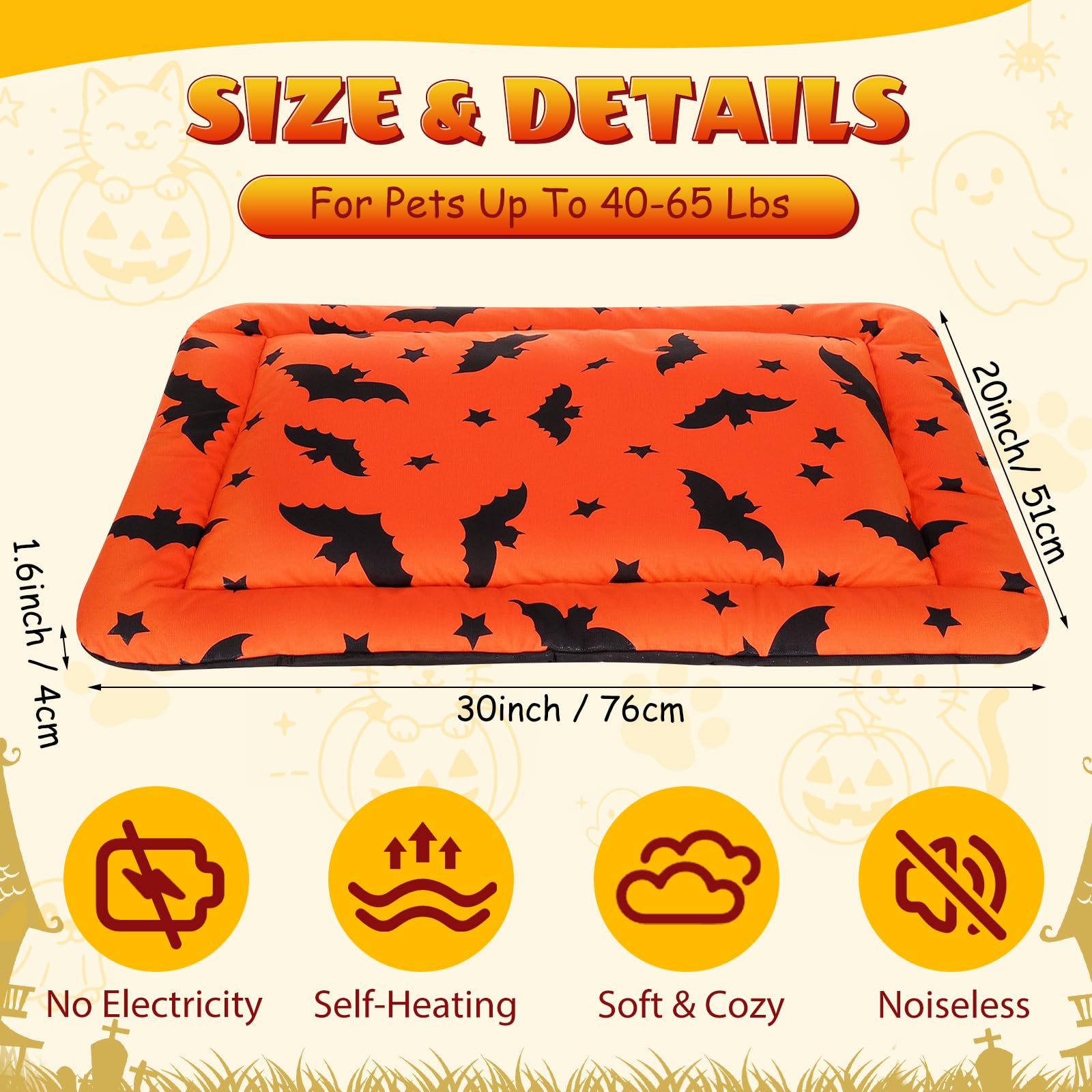 Clysee self-warming bed closeup shows thermal layer that reflects pet heat for natural warmth.