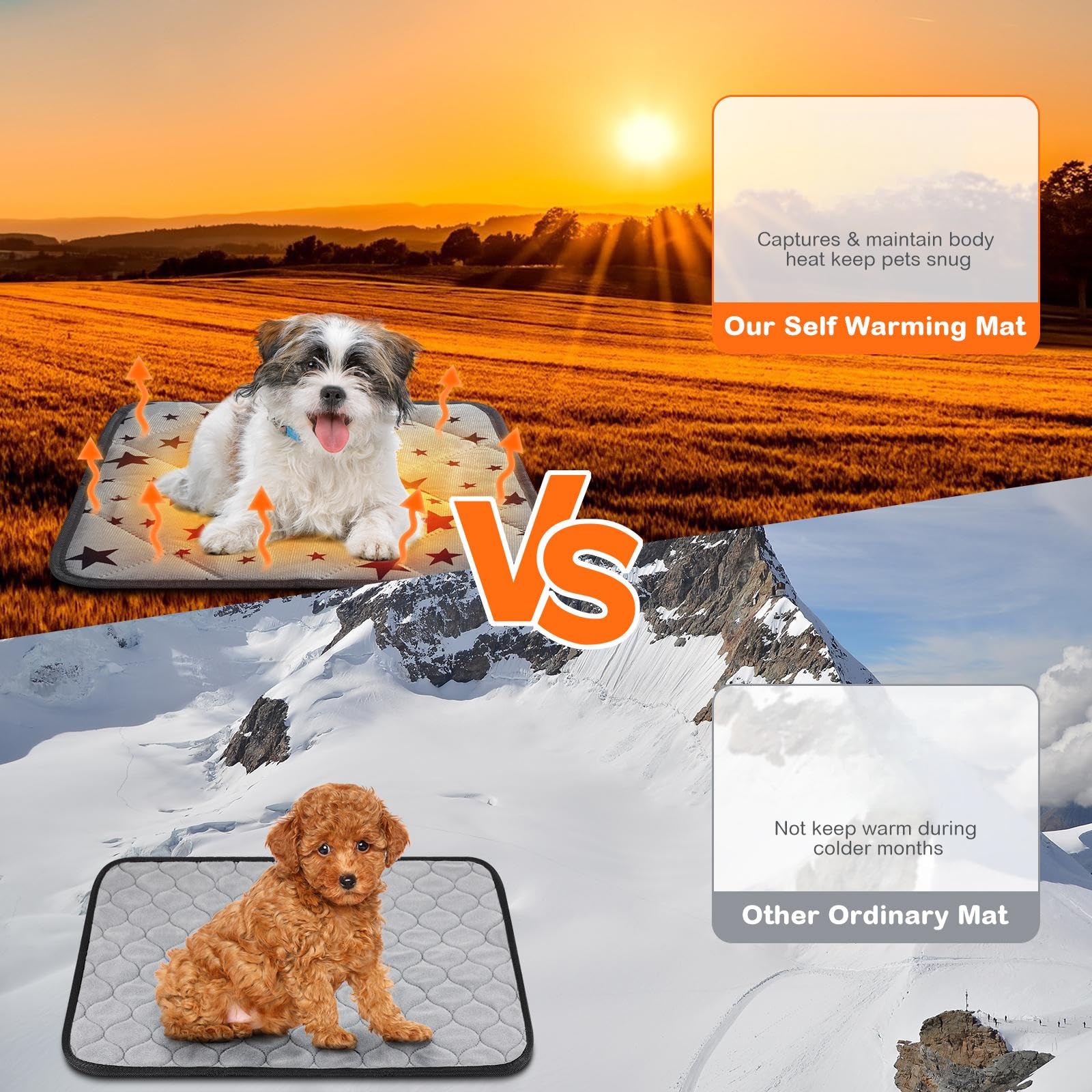 Clysee travel-friendly pet pad is light for trips and camping