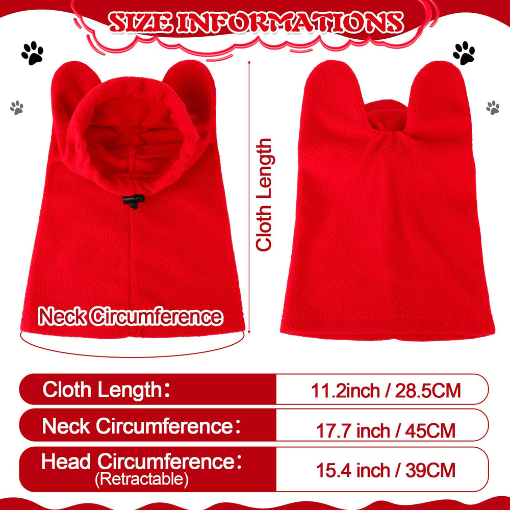 Clysee Winter Dog Hats soft fleece: cozy comfort on chilly days
