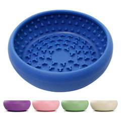 CNMSGM dog lick bowl slow feeder with textured surface slows fast eating during meals