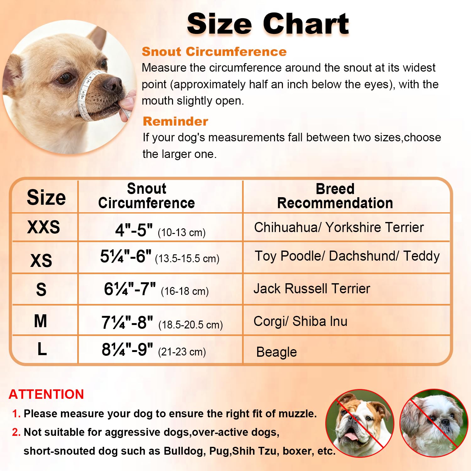 CNSYAF dog muzzle adjustable strap provides secure fit during walks and training