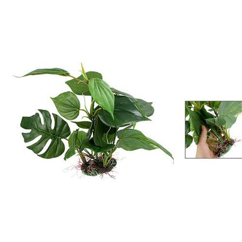 CNZ plastic plant is easy to clean and maintain in busy fish habitats.