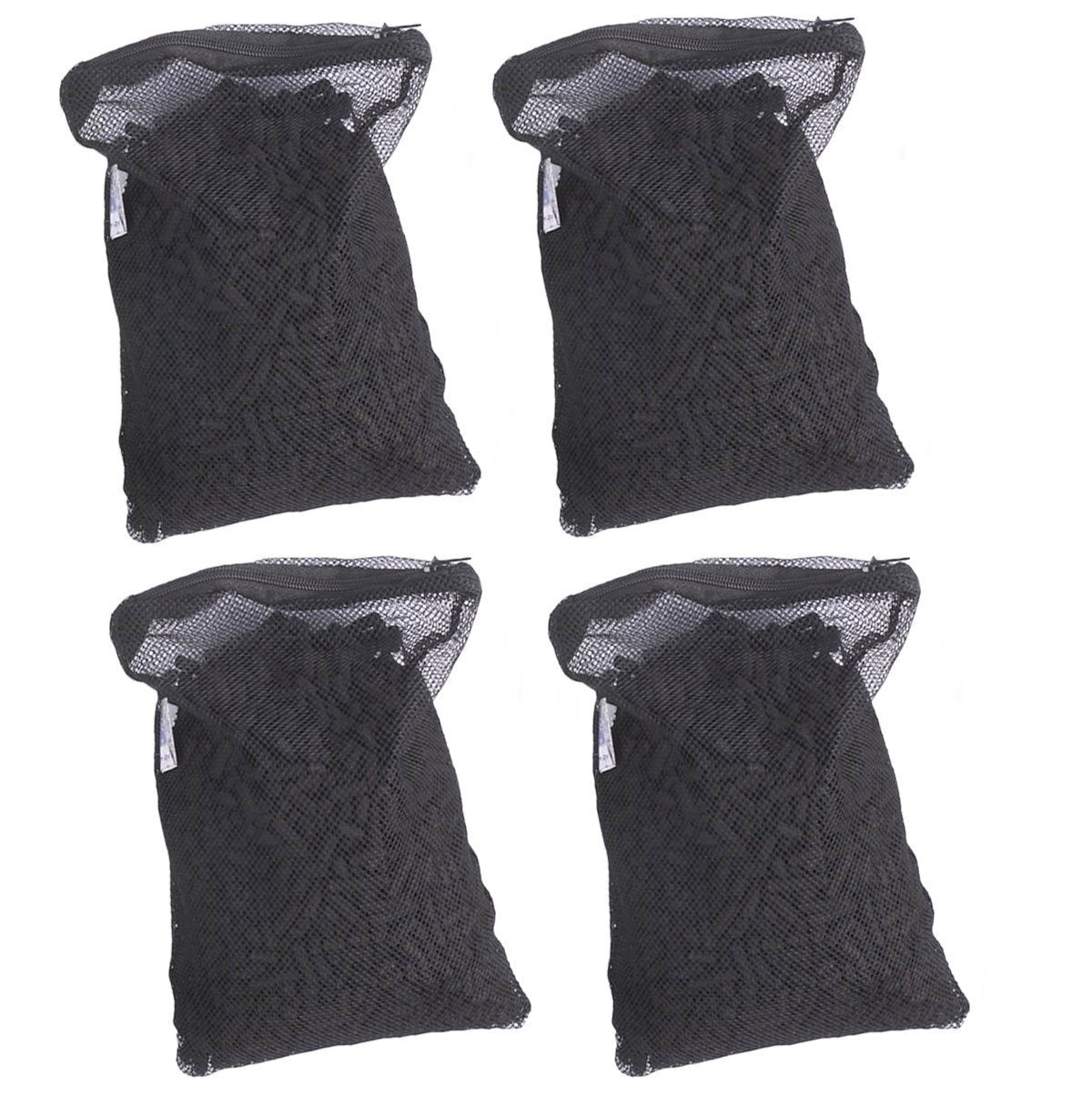 CNZ media filter bags with activated carbon for clearer aquarium water and reduced odors.