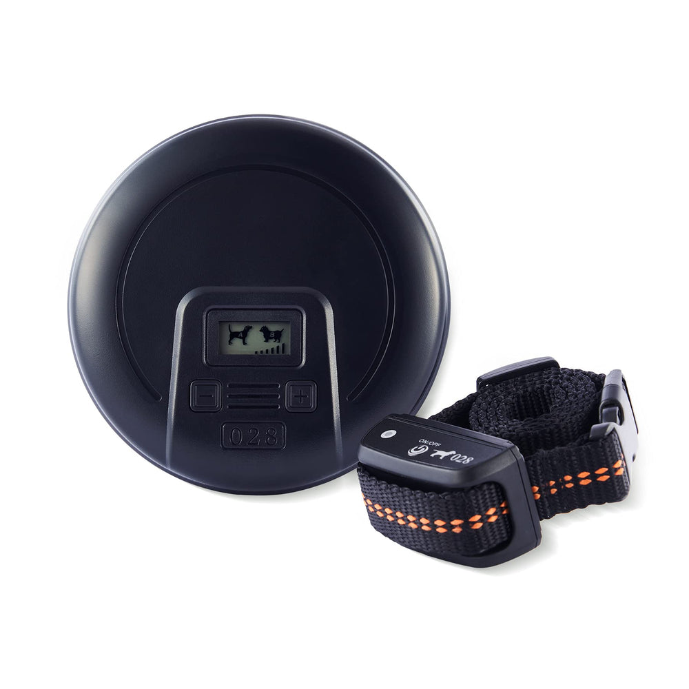 CO-Z HT-28 transmitter setup demonstrates adjustable boundary range for pet areas