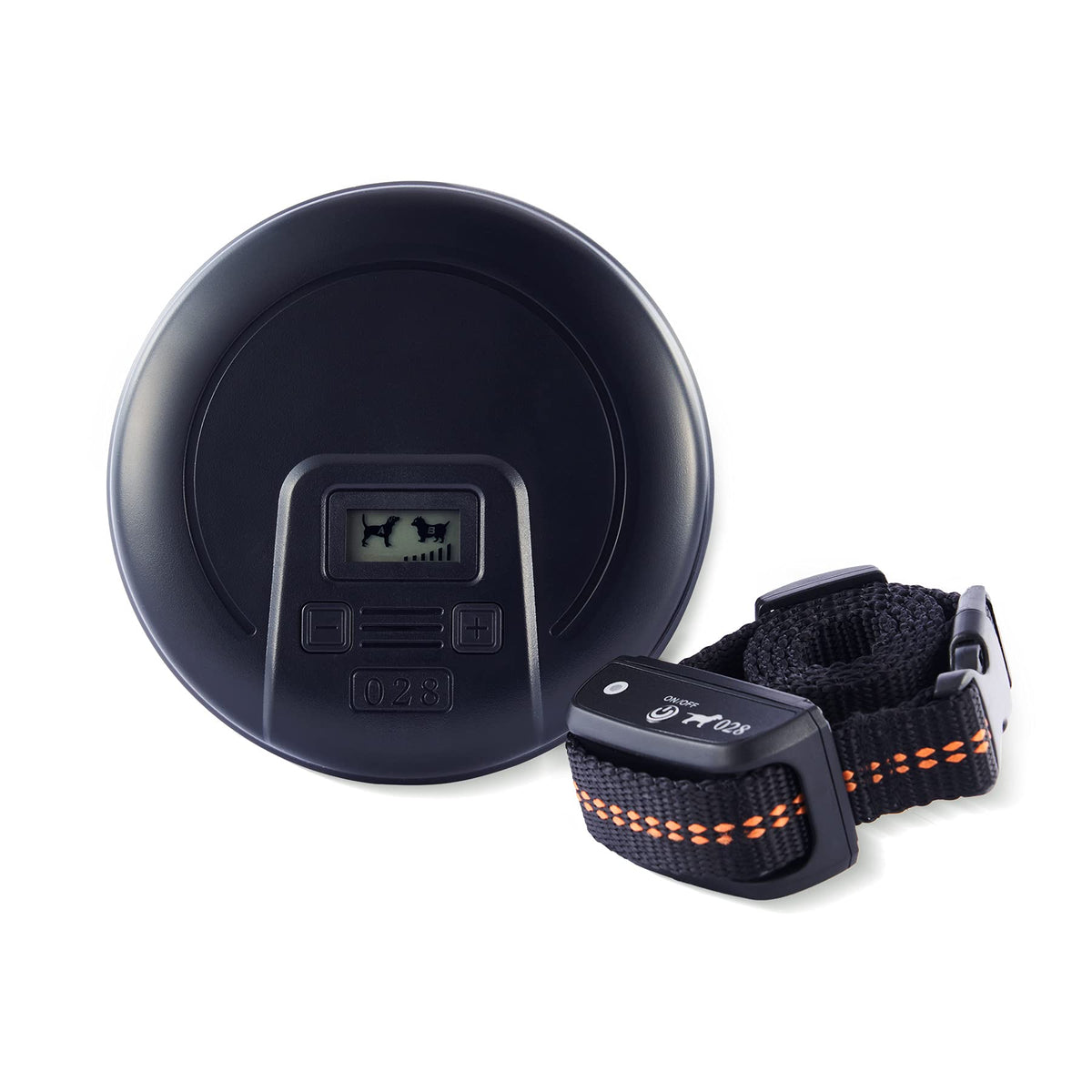 CO-Z HT-28 transmitter setup demonstrates adjustable boundary range for pet areas
