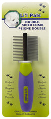 Coastal Li'l Pals comb packaging highlights dual-sided design for easy grooming sessions