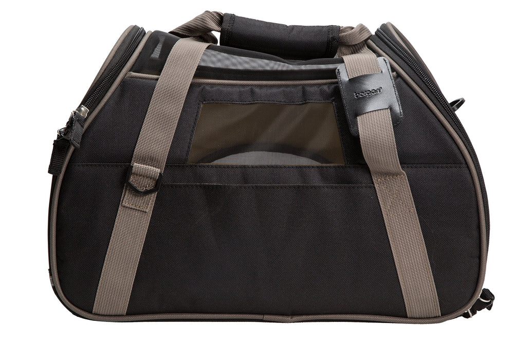 Coastal Pet Bergan Comfort Carrier includes adjustable shoulder strap for comfortable handling.