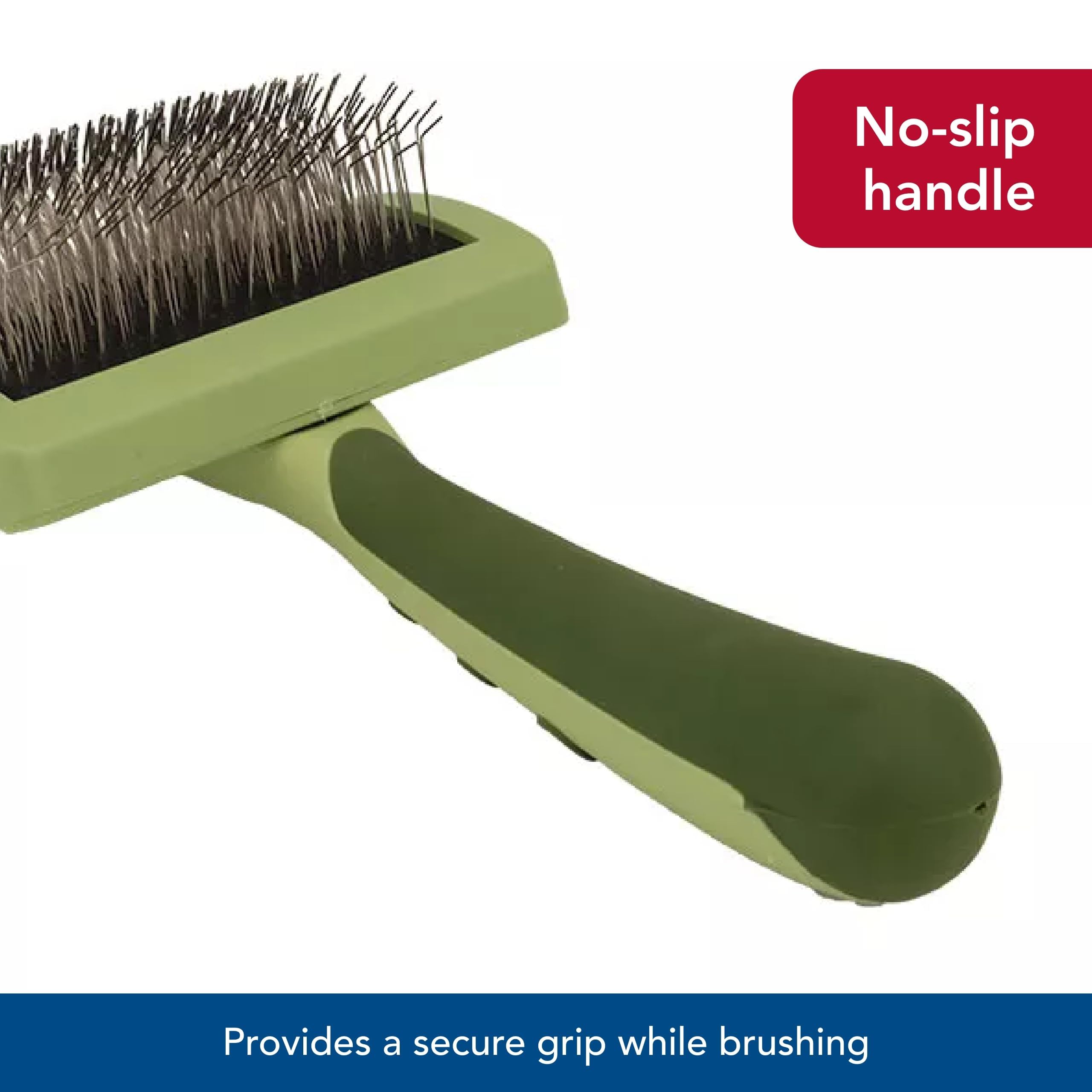Coastal Pet Safari medium brush size suits mid-length coats for daily care.