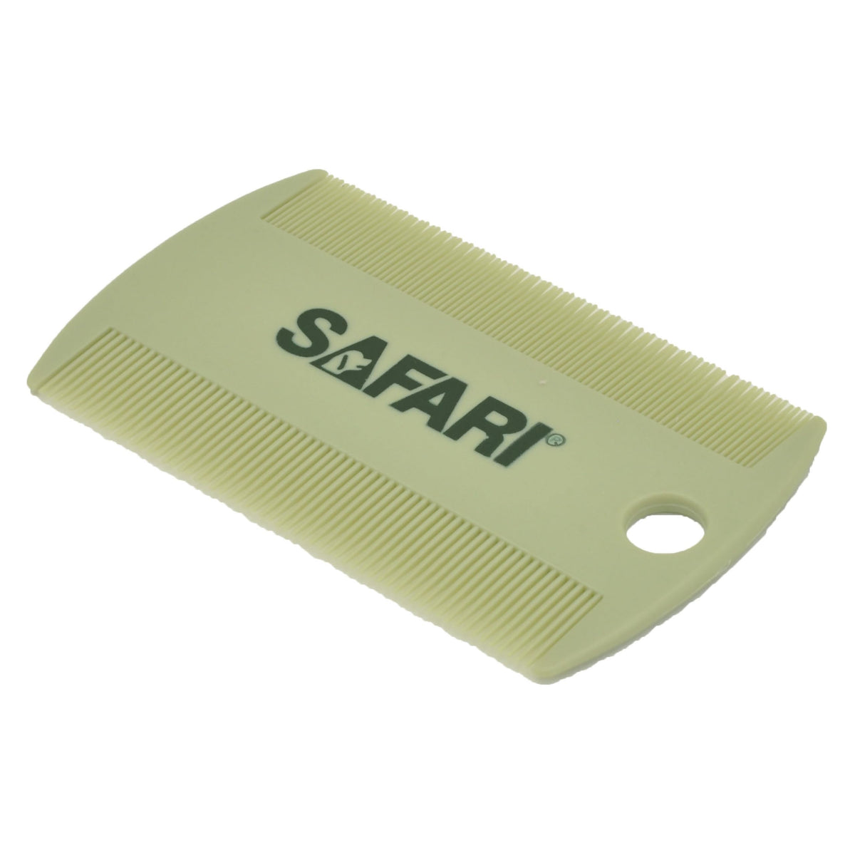 Coastal Pet Safari double-sided grooming comb front view for early flea detection