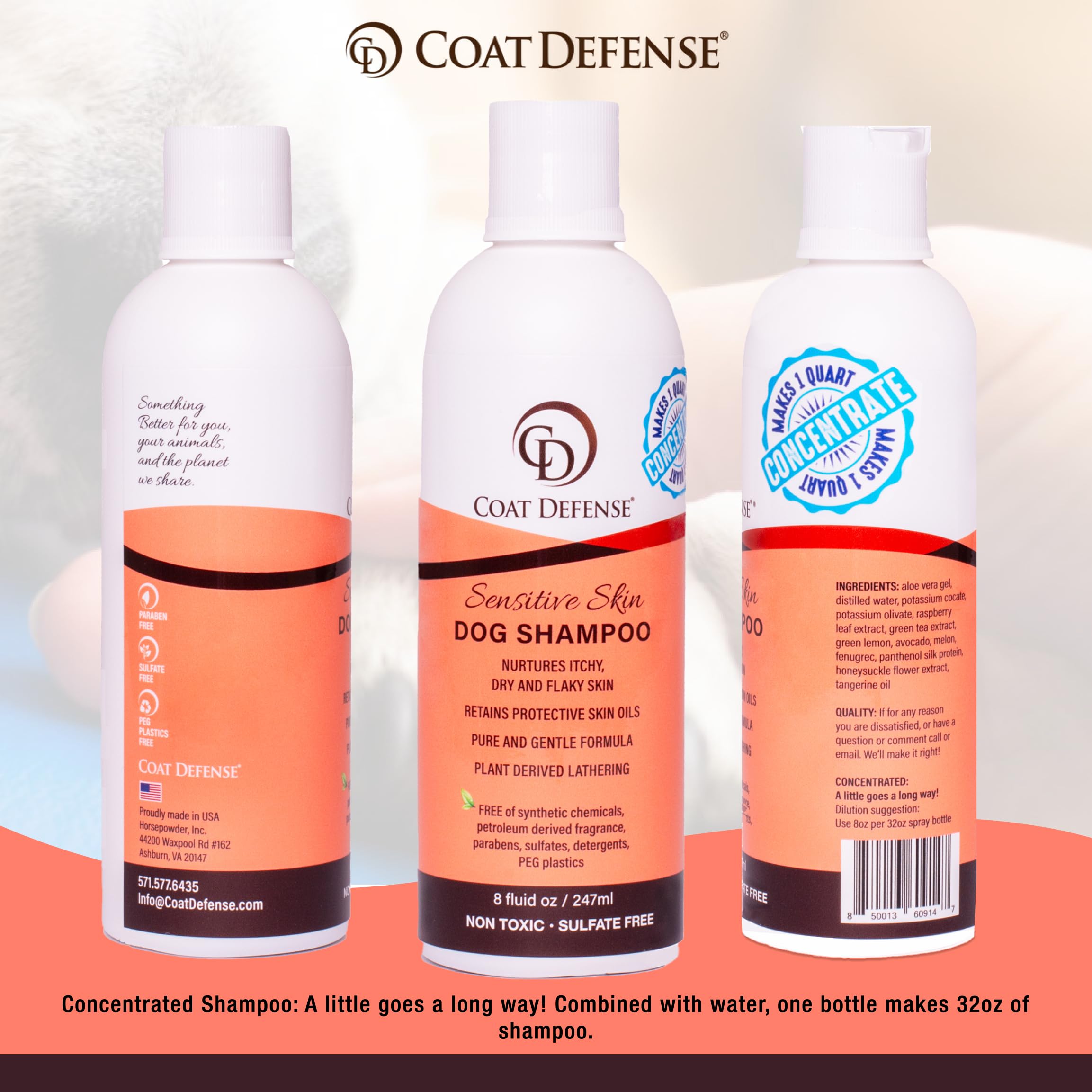 COAT DEFENSE Paw Licker Bundle is safe for dogs and cats with non-toxic formulas