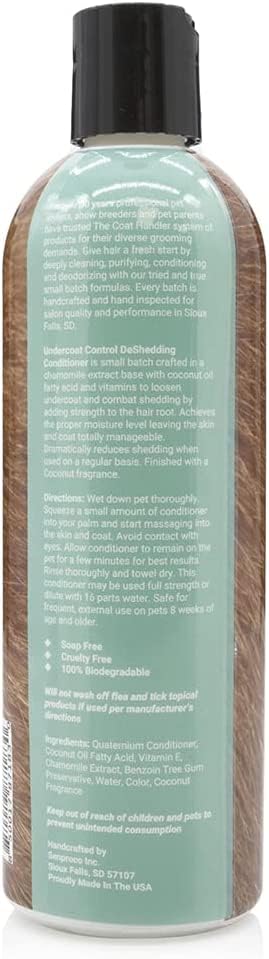 The Coat Handler ingredients highlight omega-3-6 for stronger roots.