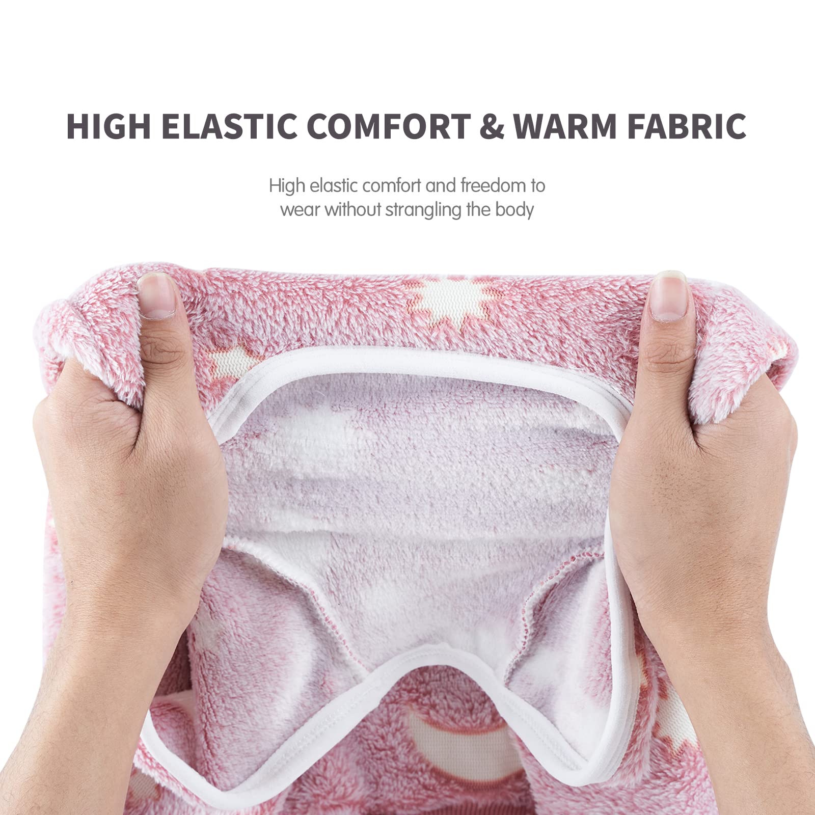 COCHPR polar fleece closeup highlights soft warmth and fit