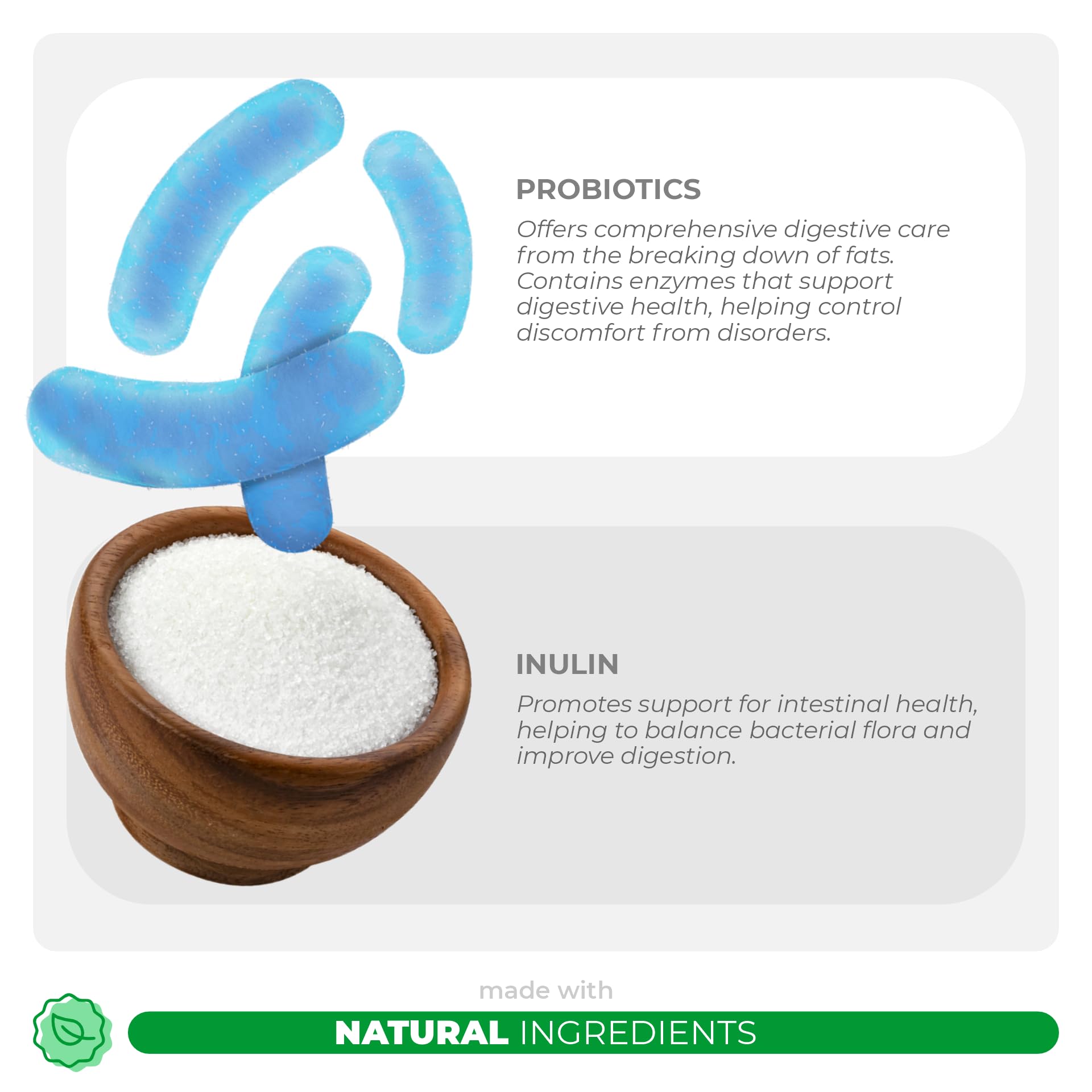 Coco and Luna Probiotics Cat Serving Dish demonstrates simple feeding addition.