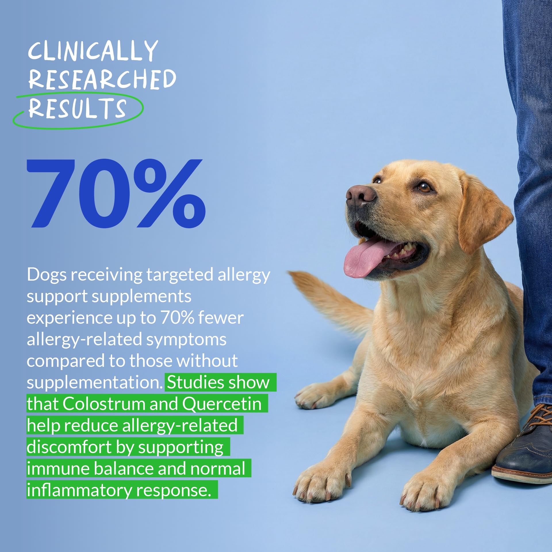 Coco and Luna salmon oil drops promote coat shine and immune health.