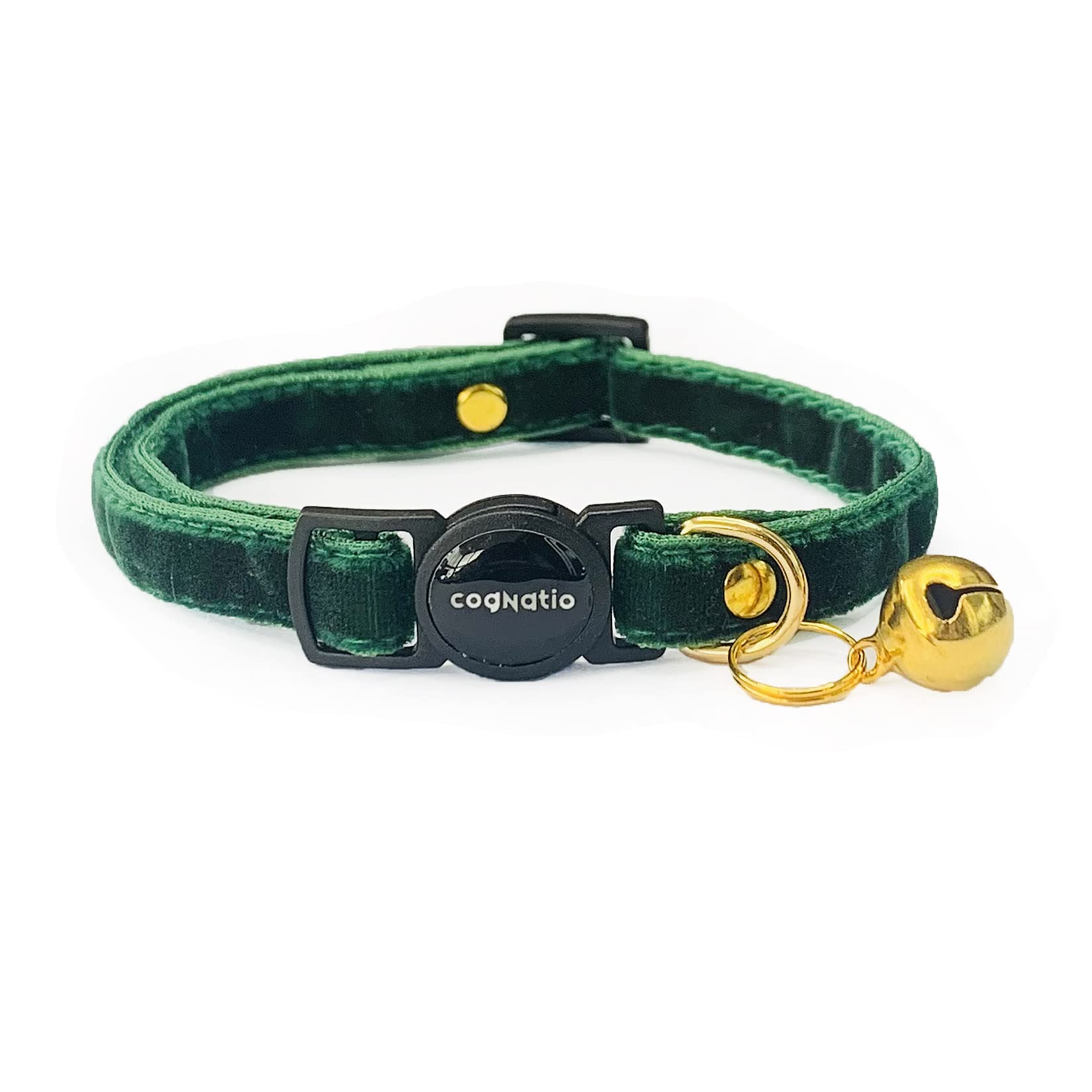 Cognatio safety quick-release cat collar with bell, 20-30cm, helps track outdoor cats.