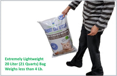 Coir Wonder non-clumping low-dust litter image emphasizes a cleaner, healthier home