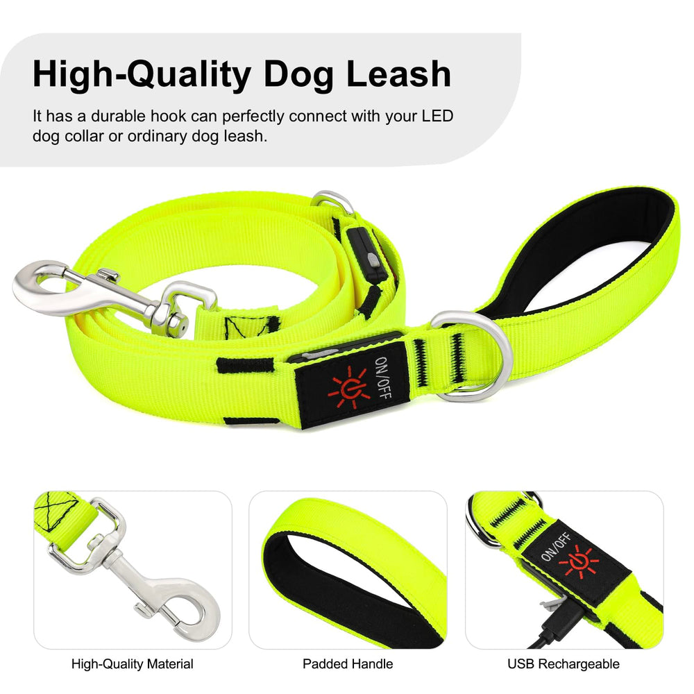 Colaseeme durable nylon leash with metal hook for long-wear daily use.