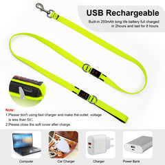 Colaseeme padded-handle leash provides comfortable grip during walks.