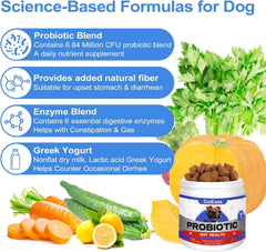 ColEaze lamb-flavor probiotic chews close-up highlighting tasty easy feeding