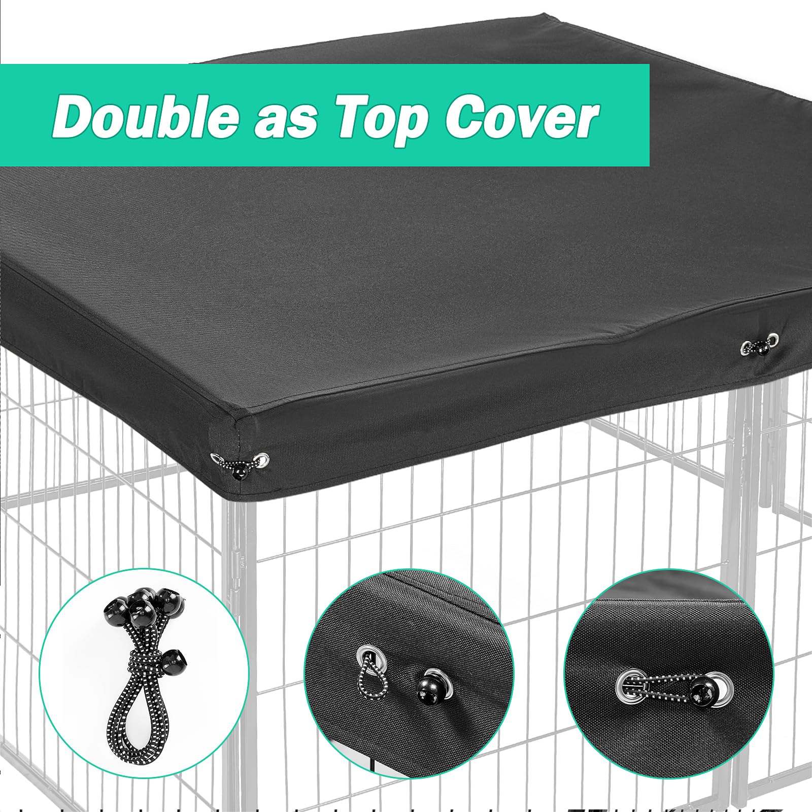Colewin can also function as top cover for added enclosure.