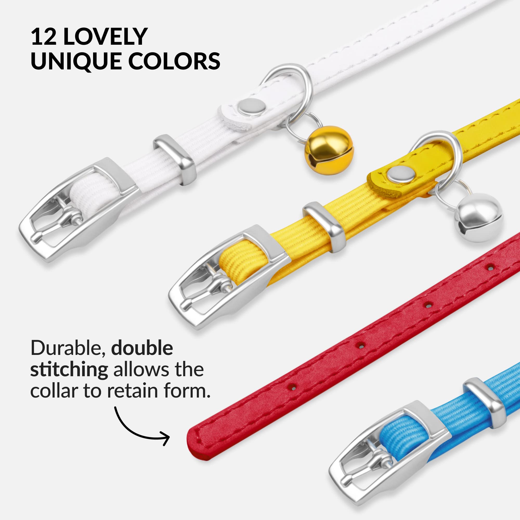 CollardDirect bright red cat collar with bell highlights tracking and visibility.