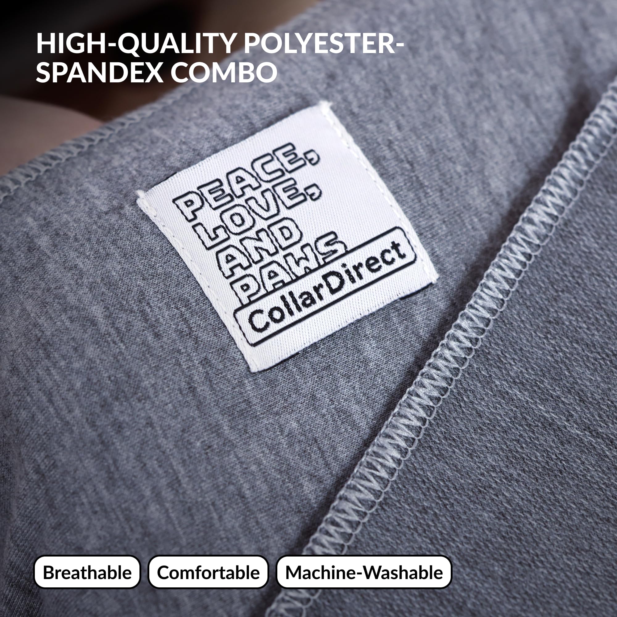 CollarDirect dog sling pink breathable fabric supports lightweight daily use.