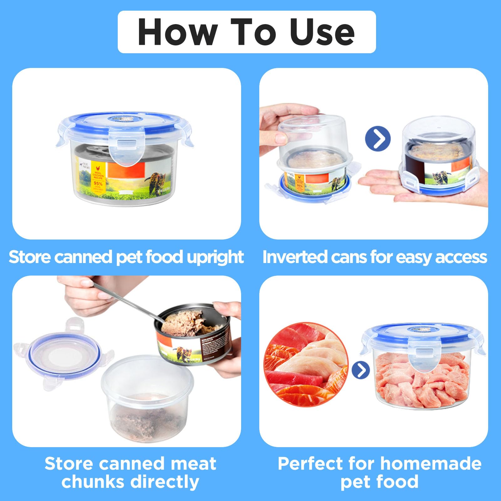CollectHall odor-free design helps keep leftovers fresh and fridge smells minimal